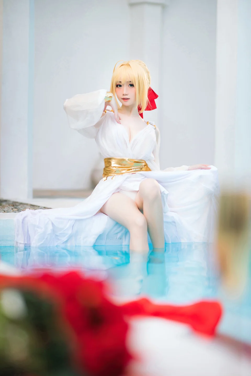 焖焖碳 - FGO·尼禄 礼服 [27P-270MB] tg@simisebaisi 【丝足阁】004.webp